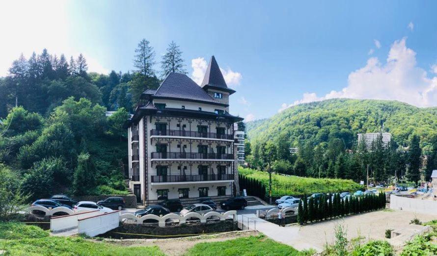 Pensiunea Steinhaus Slănic-Moldova Exterior foto
